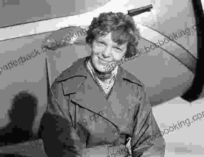 A Black And White Photo Of Amelia Earhart, A Woman With Short Hair And A Determined Expression, Sitting In A Cockpit British Columbia Murders: Notorious Cases And Unsolved Mysteries (Amazing Stories)