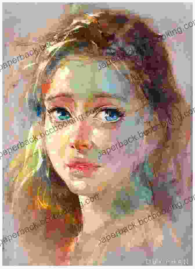 A Captivating Pastel Portrait Of A Woman, Capturing Her Enigmatic Expression And Delicate Features. Art Journey Portraits And Figures: The Best Of Contemporary Drawing In Graphite Pastel And Colored Pencil