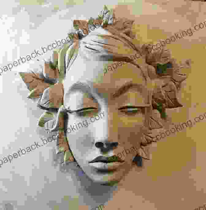 A Finished Clay Sculpture Of A Woman's Face Sculpting Airbrushing: 1 2 3 Easy Techniques In Mastering Sculpting 1 2 3 Easy Techniques To Mastering Airbrushing (Acrylic Painting AirBrushing Painting Pastel Drawing Sculpting 2)