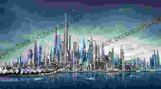 A Futuristic City Skyline With Starships Flying Overhead, Symbolizing The Limitless Potential Of Afrofuturism. Afrofuturism 2 0: The Rise Of Astro Blackness