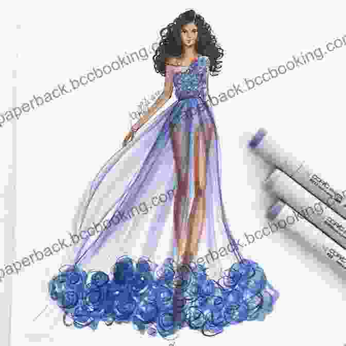A Girl Wearing A Stylish Summer Dress, Drawn In Vibrant Colors And Intricate Detail. Draw 1 Girl In 20 Outfits Summer: Learn How To Draw Fashion Design For Kids Drawing Guide (Draw 1 In 20 5)