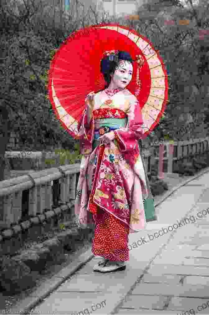 A Graceful Geisha In Traditional Kimono, Embodying The Elegance Of Japanese Culture Beauty And Chaos (Tokyo Moments 1)
