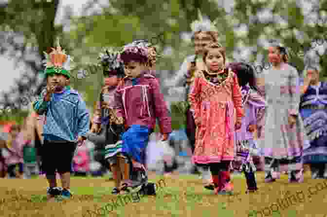 A Group Of First Nation Children Participate In A Traditional Dance, Their Faces Painted With Vibrant Colors. White Mask: A Re Celebration Of My First Nation Heritage A Memoir