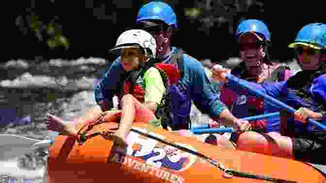 A Group Of People White Water Rafting Down A湍急的河流 Temporary Insanity: Costa Rica: My Way