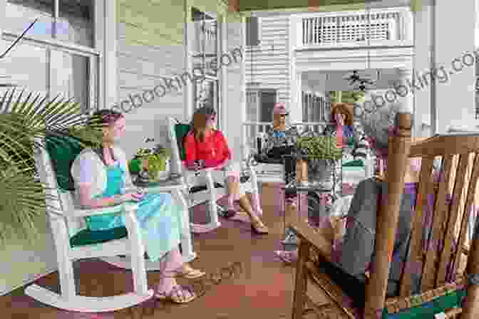 A Group Of Porch Girls Sitting On A Porch, Laughing And Sharing Stories. The Neighborhood Juke Joint And A Little Church In Between (Porch Girls 3)