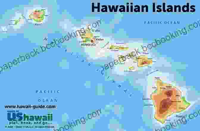 A Map Of The Hawaiian Islands Five Nights In A Turtle: Not Your Ordinary Hawaiian Vacation