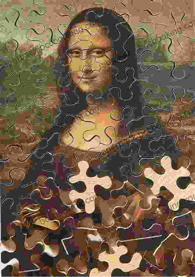 A Page From The Art Puzzle Puzzle Book Featuring A Mona Lisa Puzzle The Art Puzzle (Puzzle Books)