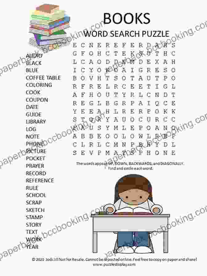 A Page From The Art Puzzle Puzzle Book Featuring A Word Search Puzzle The Art Puzzle (Puzzle Books)