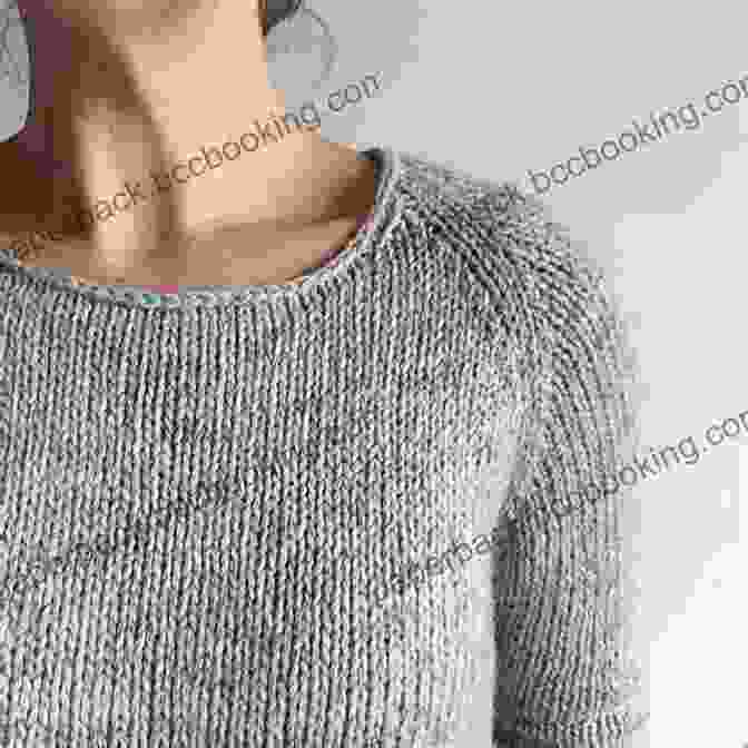 A Person Knitting A Sweater, Showcasing Precise Shaping And Intricate Finishing Lily Chin S Knitting Tips And Tricks: Shortcuts And Techniques Every Knitter Should Know