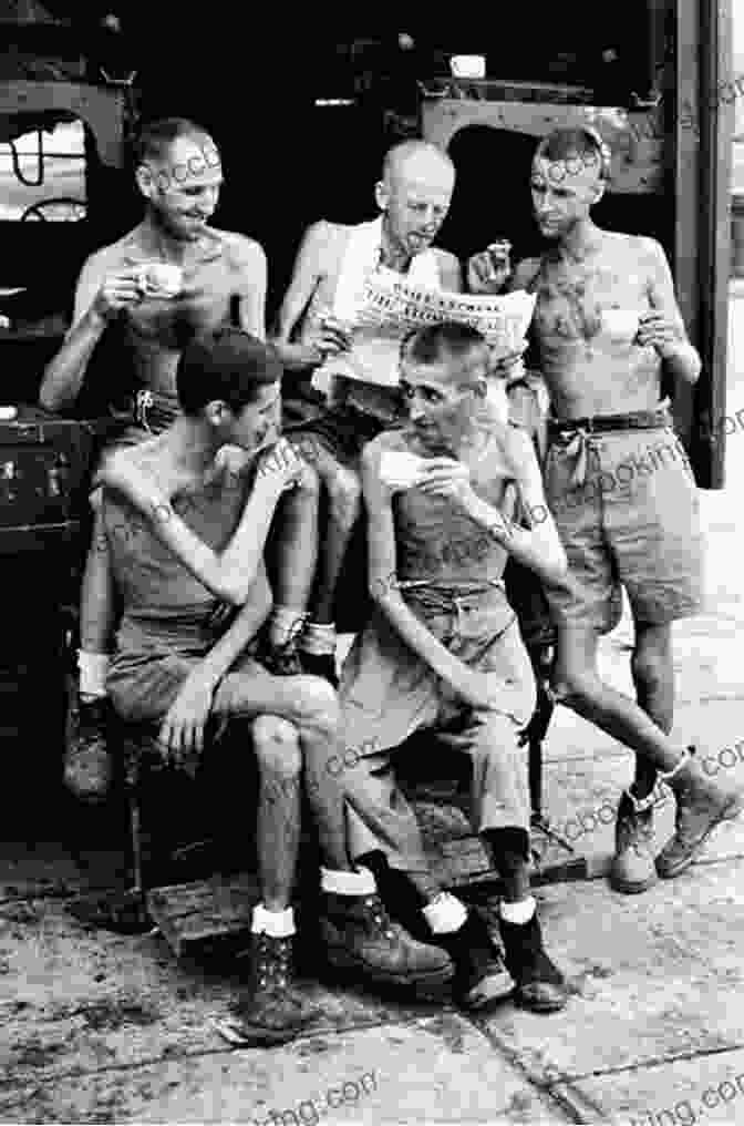 A Photograph Of A Group Of Prisoners Of War In Changi Prison From Shanghai To The Burma Railway: The Memoirs Letters Of Richard Laird A Japanese Prisoner Of War