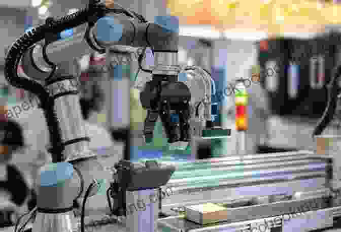 A Robotic Arm Performing Automated Tasks In An Apparel Manufacturing Facility. Technology Evolution In Apparel Manufacturing