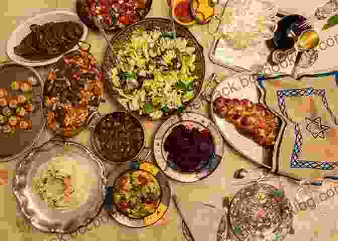 A Table Laden With Traditional Jewish Dishes The Jewish Travel Guide