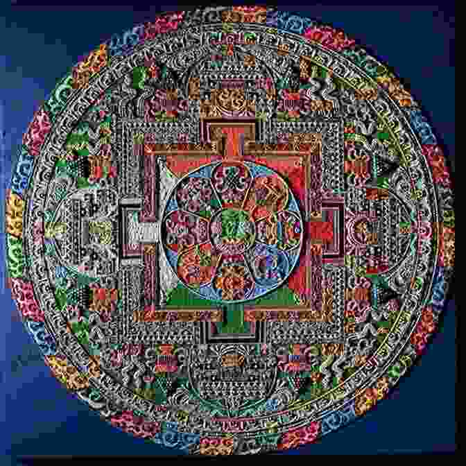 A Tibetan Sand Mandala Depicting The Palace Of A Deity Buddhist Symbols In Tibetan Culture: An Investigation Of The Nine Best Known Groups Of Symbols (Wisdom Advanced Blue Series)