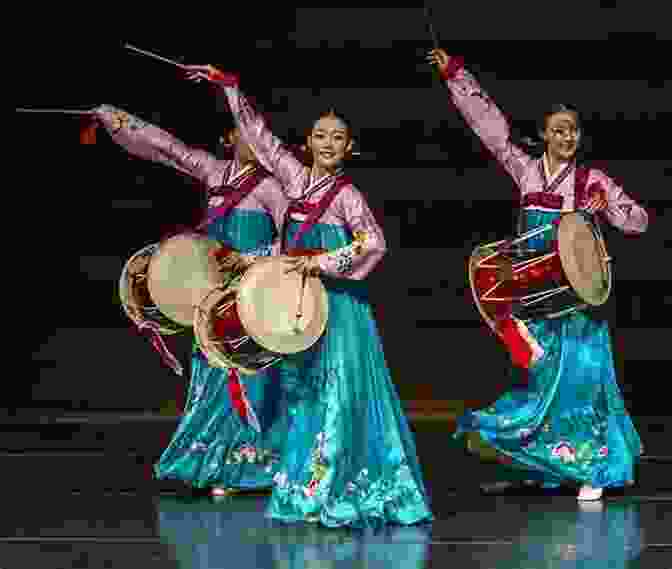 A Traditional Korean Performance, Featuring Colorful Costumes And Elaborate Dance Moves Probably True Stories: Korea As It May Or May Not Be