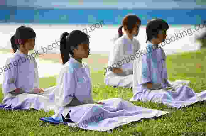 A Young Child Sits In Meditation With A Group Of People My Life In Orange: Growing Up With The Guru
