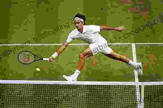 Action Shot Of A Tennis Player On The Court International Tennis Journal: Issue One