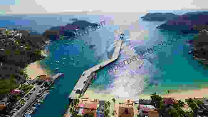 Aerial View Of Santa Cruz Beach In Huatulco, Mexico CruisePortInsider Guide To Huatulco 2024