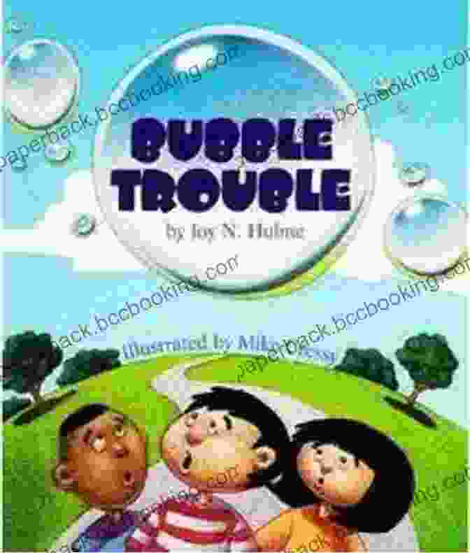 Bubble Trouble Book Cover Featuring Blaze And AJ Surrounded By Bubbles Bubble Trouble (Blaze And The Monster Machines)
