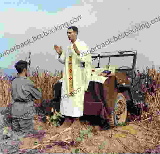 Chaplain Kapaun Leading A Catholic Mass In A North Korean Prison Camp The Story Of Chaplain Kapaun Patriot Priest Of The Korean Conflict