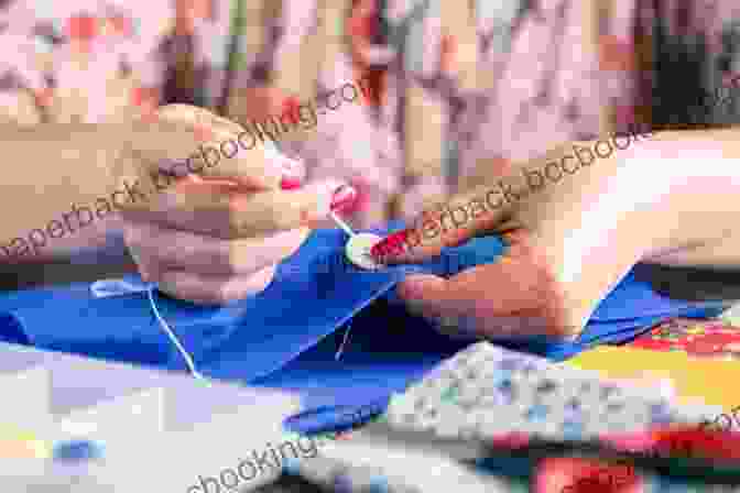Close Up Of Hands Sewing Fabric The New Politics Of The Handmade: Craft Art And Design