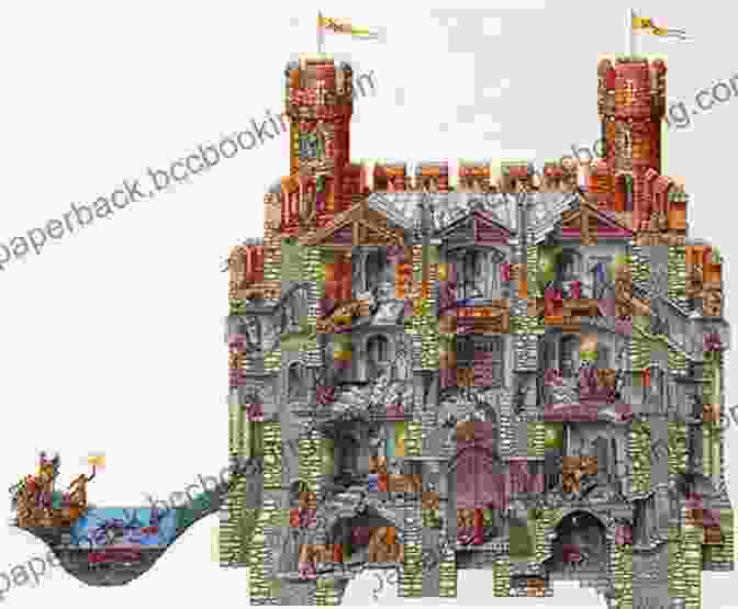 Cross Section Illustration Of A Medieval Castle Stephen Biesty S Cross Sections Castle (Stephen Biesty Cross Sections)