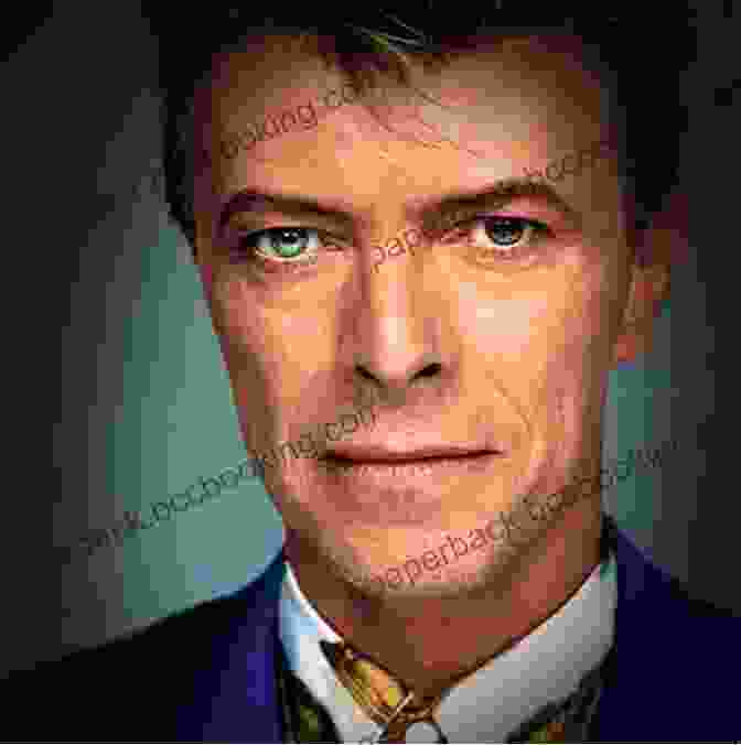 David Bowie, A Close Up Portrait Capturing His Enigmatic Gaze And Iconic Style. David Bowie: A Star Of Century