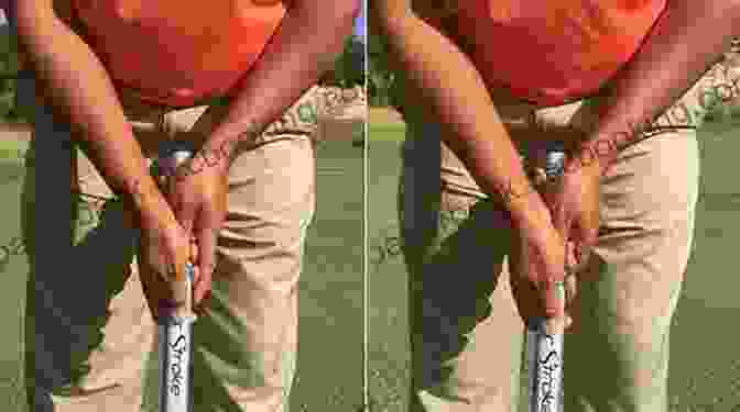 Diagram Of The Cross Handed Reverse Overlap Grip Bulletproof Putting In Five Easy Lessons: The Streamlined System For Weekend Golfers (Golf Instruction For Beginner And Intermediate Golfers 2)