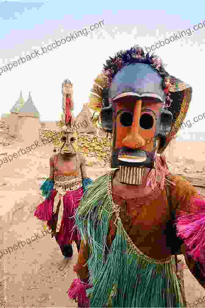 Dogon Dancers Wearing Intricate Masks In A Ritual Dance The Science Of The Dogon: Decoding The African Mystery Tradition