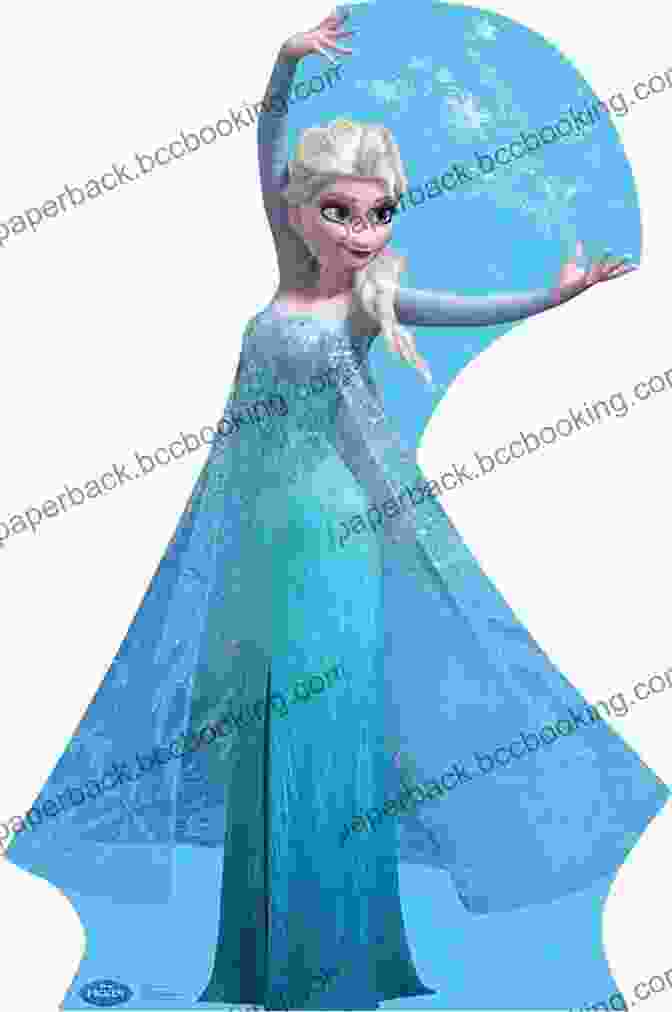 Elsa Standing In The Snow, Her Arms Outstretched, Surrounded By Swirling Snowflakes. The Vault Of Walt: Volume 6: Other Unofficial Disney Stories Never Told
