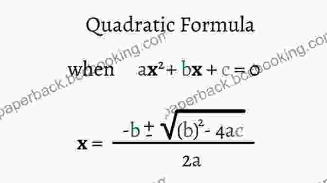 Front Side Of A Flashcard With The Word 'Quadratic Equation' And Its Definition PSAT Test Prep Algebra Review Flashcards PSAT Study Guide 5 (Exambusters PSAT Study Guide)