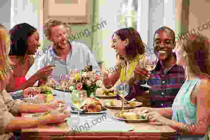 Group Of People Sitting At A Table, Smiling And Laughing How To Make A French Family: A Memoir Of Love Food And Faux Pas