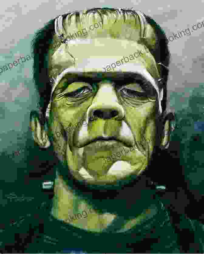 Illustration Of Frankenstein's Creature, A Grotesque Figure With Stitches On Its Face And Neck Mary Shelley (Little People BIG DREAMS 32)