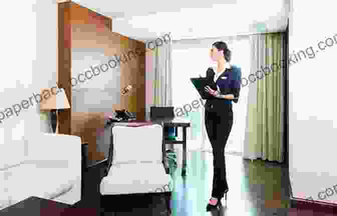 Image Of A Hotel Housekeeper Meticulously Inspecting A Guest Room Hotel Housekeeping Tips: Operating Efficiently
