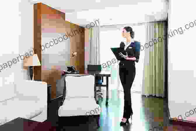Image Of A Hotel Housekeeping Supervisor Inspecting A Guest Room Hotel Housekeeping Tips: Operating Efficiently
