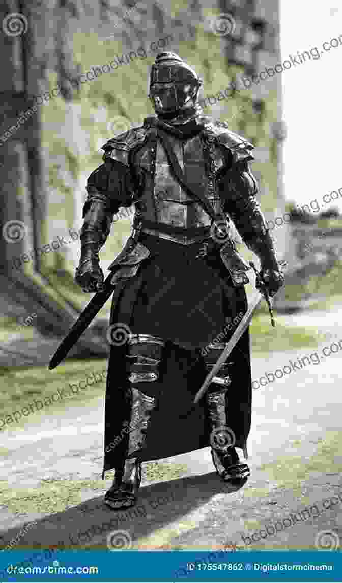 Image Of A Medieval Soldier Wielding A Longsword And Shield Medieval Costume Armour And Weapons (Dover Fashion And Costumes)