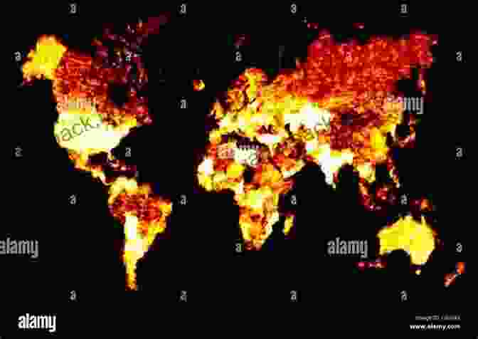 Image Of A World Map Engulfed In Flames Coming Apocalypse Vernon Coleman