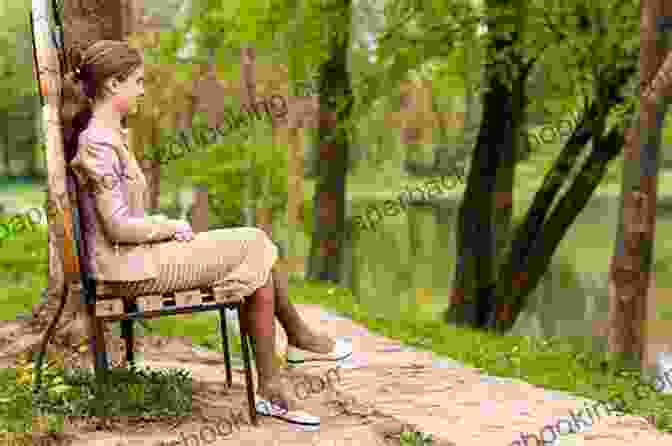 Leave Of Absence Book Cover: A Woman Sitting On A Bench In A Park, Looking Thoughtful And Serene. Leave Of Absence