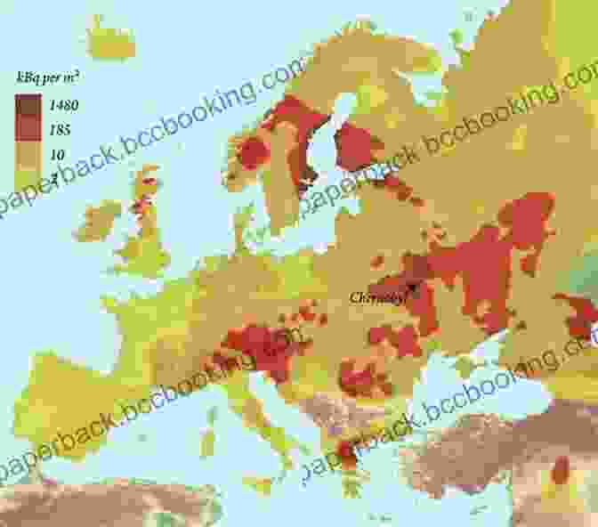 Map Of Europe Showing Areas Affected By The Chernobyl Radioactive Fallout Chernobyl: The History Of A Nuclear Catastrophe