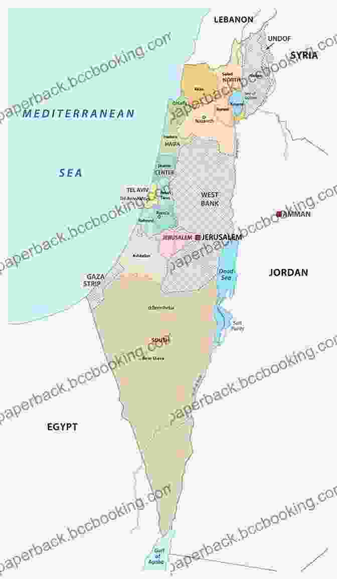 Map Of Israel With Highlighted Itineraries For Different Interests And Time Frames Frommer S EasyGuide To Israel (Easy Guides)