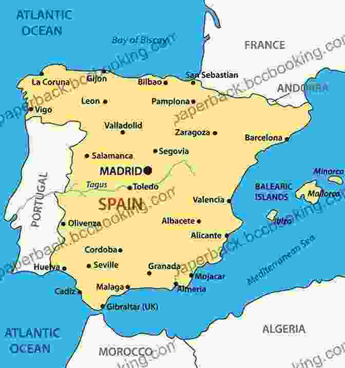 Map Of Spain Highlighting Different Regions SPANISH GENERAL KNOWLEDGE WORKOUT #2: A New Way To Learn Spanish