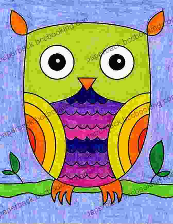 Owl Drawing How To Draw Animals For Kids: Draw 12 Animals Drawing Animals Made Easy