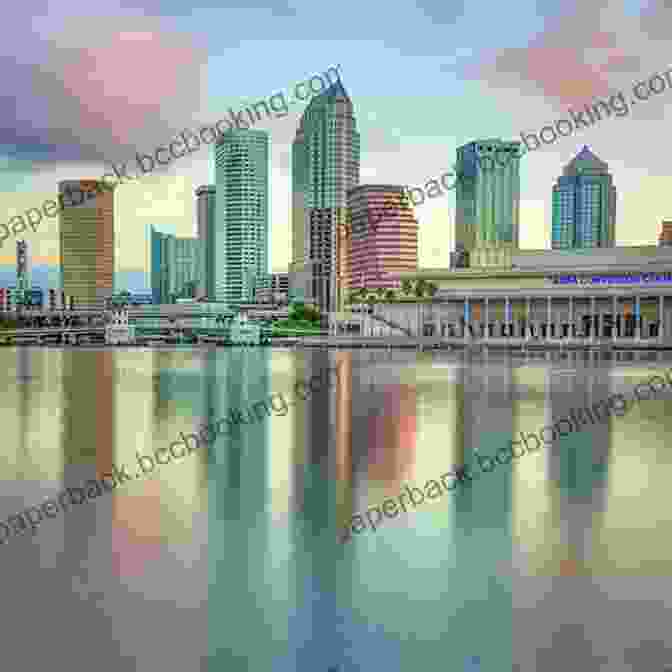 Panoramic View Of Tampa Bay Skyline At Dusk Tampa Bay Landmarks And Destinations (Images Of Modern America)