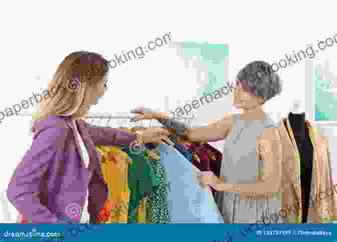 Personal Stylist Helping A Client Choose An Outfit Fashion Stylists: History Meaning And Practice