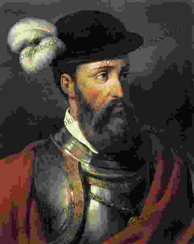 Portrait Of Francisco Pizarro, A Spanish Conquistador With A Stern Expression And A Helmet Adventures And Conquests Of Pizarro (Illustrated)
