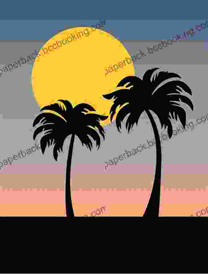 San Pancho Sunset With Silhouette Of Palm Trees Viva San Pancho: Views From A Mexican Village
