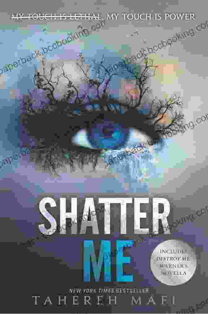 Shatter Me Book Cover With A Close Up Of Juliette's Face, Her Eyes Closed And Her Mouth Slightly Open Shatter Me Tahereh Mafi