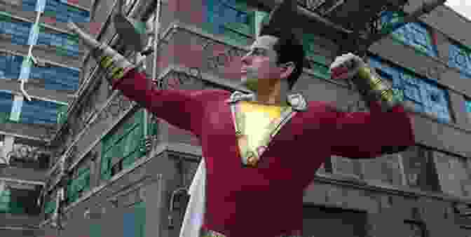 Shazam In Action, Wielding His Lightning Powers Trials Of Shazam Vol 2 Peter Economy