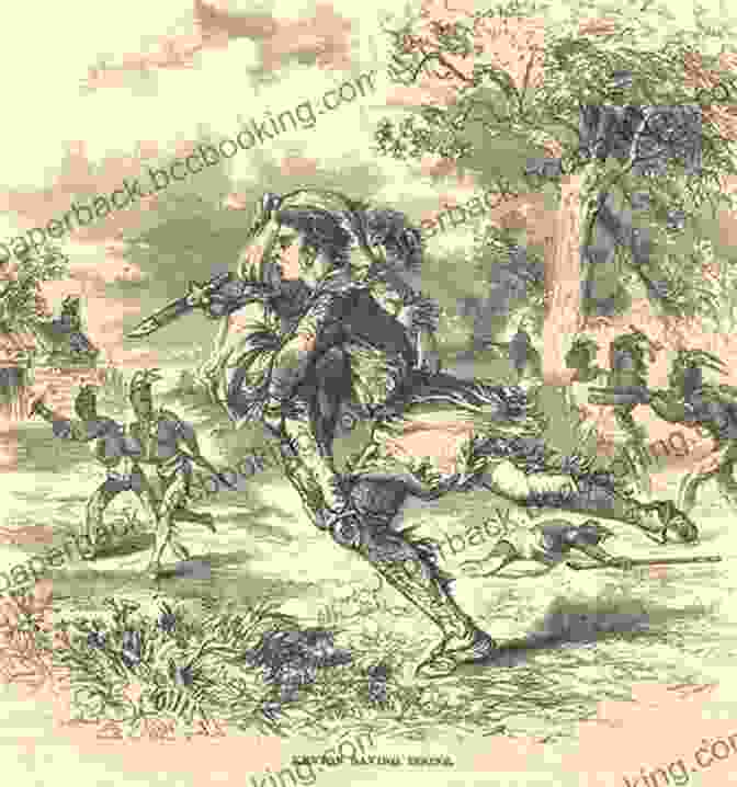 Simon Kenton Escaping From Shawnee Captivity Simon Kenton Unlikely Hero: Biography Of A Frontiersman