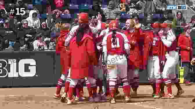Softball Player Celebrating A Home Run, Symbolizing The Triumph Of Mental Fortitude A HITTER S VERSE: A POETIC RENDERING OF THE ULTIMATE MENTAL HITTING PLAN FOR SOFTBALL PLAYERS
