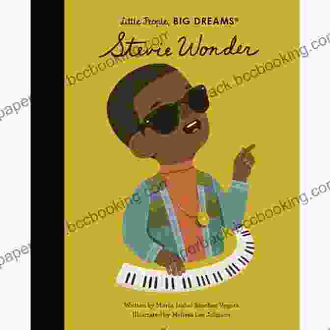 Stevie Wonder Little People Big Dreams Book Cover Stevie Wonder (Little People BIG DREAMS 56)